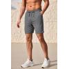 COOFANDY Men’s Workout Gym Shorts Mesh Athletic Shorts Lightweight Quick Dry Training Short Pants with Pockets(Dark Grey(1 Pack of 1))