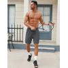 COOFANDY Men’s Workout Gym Shorts Mesh Athletic Shorts Lightweight Quick Dry Training Short Pants with Pockets(Dark Grey(1 Pack of 1))