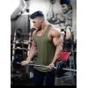 COOFANDY Men’s Workout Tank Tops 2 Pack Gym Muscle Sleeveless Shirt Casual Stringer Athletic Tee Shirts Summer(Blackarmy Green)