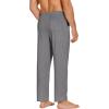 COOFANDY Mens Yoga Sweatpants Casual Open Bottom Pants Lightweight Jogger Track Pants with Pockets(Grey)