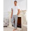 COOFANDY Mens Yoga Sweatpants Casual Open Bottom Pants Lightweight Jogger Track Pants with Pockets(Light Grey)