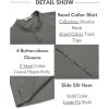 COOFANDY Sleeveless Beach Shirts for Men Summer Tank Shirts Casual Henley Tank Top(Dark Grey)