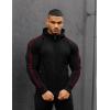 COOFANDY Tracksuit Mens with Zipper Pockets Full Zip Hoodie Sweatsuit 2 Pieces Running Jogging Sports Casual Sweat Suits(B-black)
