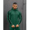 COOFANDY Tracksuit Mens with Zipper Pockets Full Zip Hoodie Sweatsuit 2 Pieces Running Jogging Sports Casual Sweat Suits(Green)