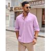 COOFANDY mens Casual(Lavender)