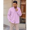 COOFANDY mens Casual(Lavender)