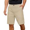 COOFANDY Men’s Casual Shorts 9 Inch Flat Front Lightweight Summer Beach Vacation Shorts(Light Khaki)