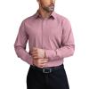 COOFANDY Men’s Dress Shirt Classic Fit Button Up Shirts Long Sleeve Stretch Wrinkle-Free Shirt Pink