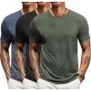 C- Black/Navy Blue/Army Green -3 Pack