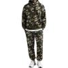 COOFANDY Sweatsuits for Men 2 Piece Tracksuit Casual Athletic Jogging Suit Hooded Set(Camo)