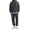 COOFANDY Sweatsuits for Men 2 Piece Tracksuit Casual Athletic Jogging Suit Hooded Set(Dark Grey)