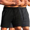 COOFANDY mens(2 Pack- Black/Dark Grey)
