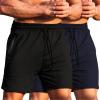 COOFANDY mens(2 Pack- Black/Navy Blue)