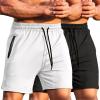 COOFANDY mens(2 Pack- Black/White)
