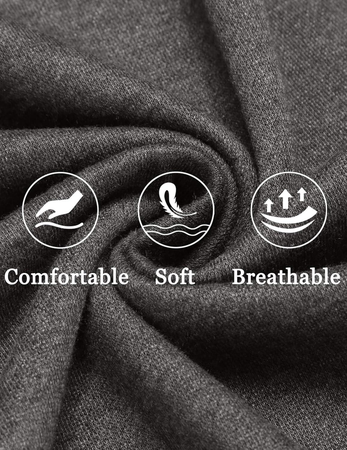 imageCOOFANDY Mens Athletic Joggers Casual Gym Sweatpants Workout Running Track Pants with Pockets2 Pack BlackDark Grey