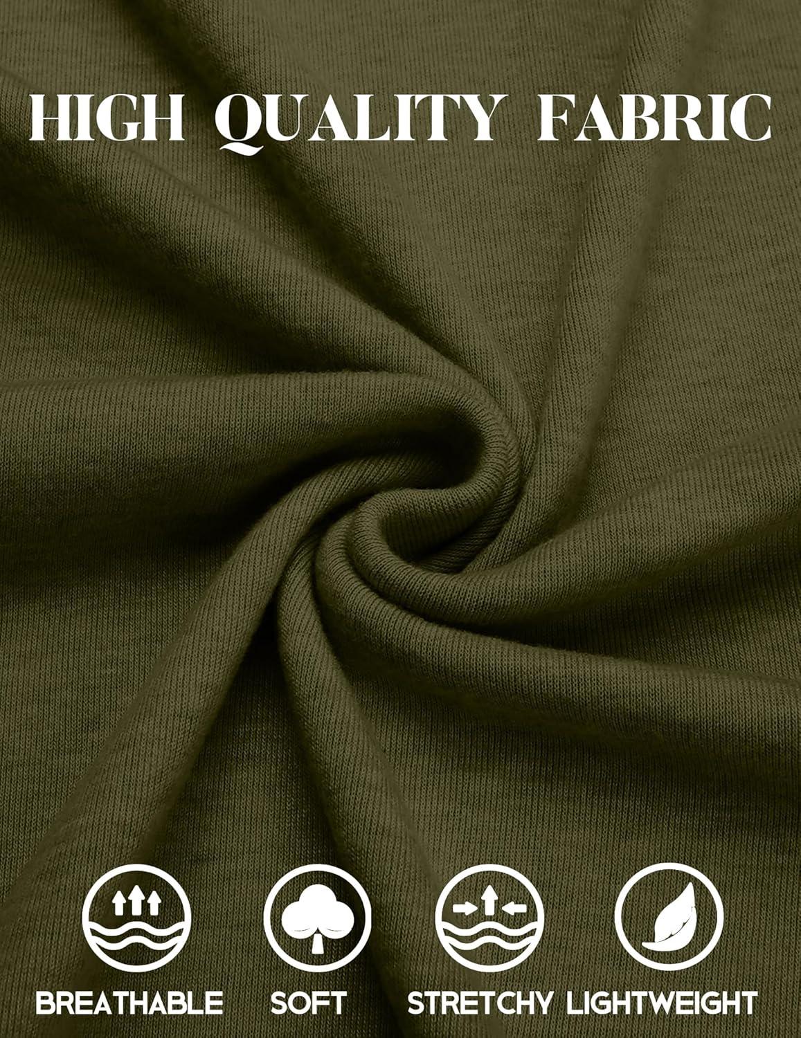 imageCOOFANDY Mens Henley Shirts Long Sleeve Casual Maverick Slub Henley TShirts Lightweight Basic Tee02army Green