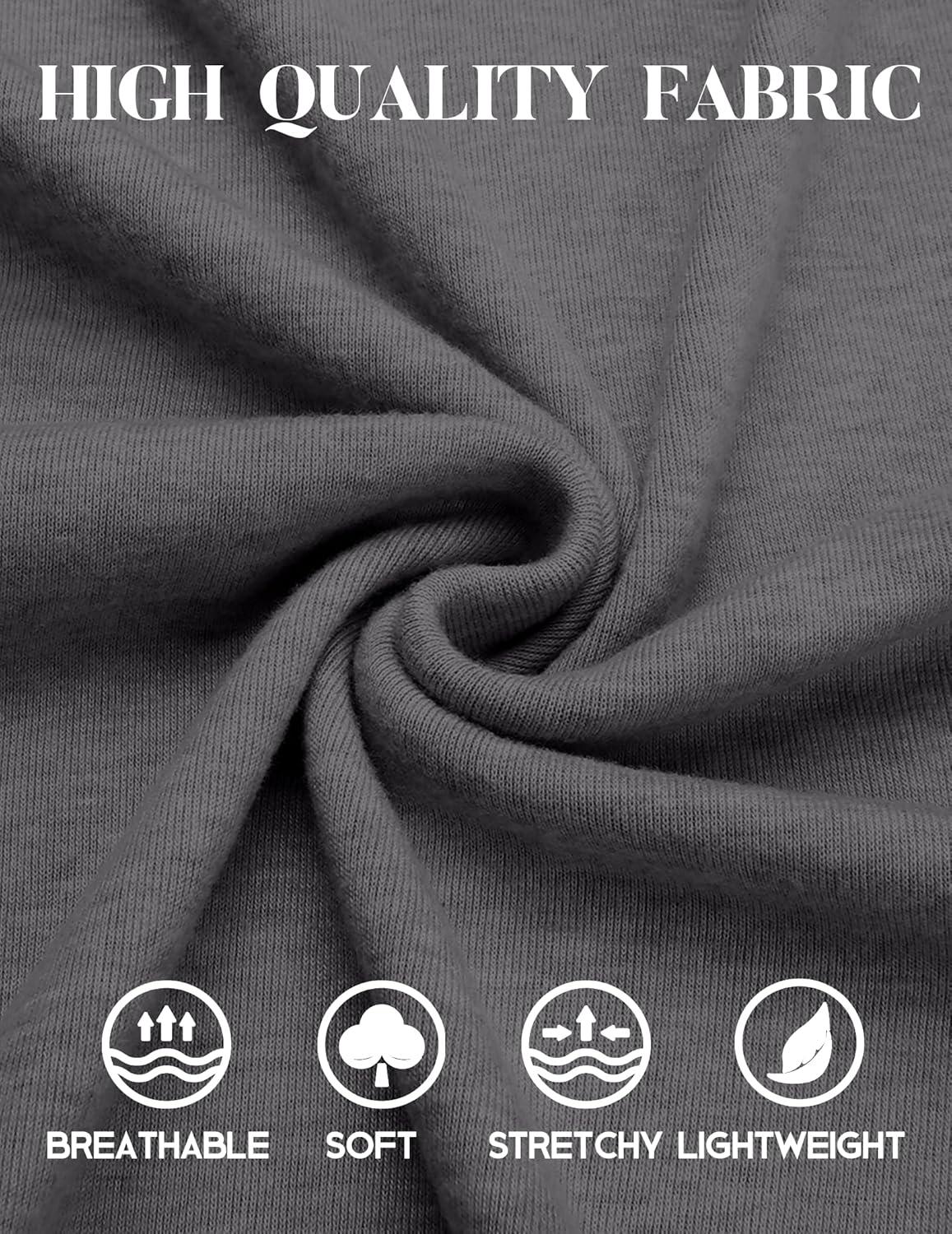 imageCOOFANDY Mens Henley Shirts Long Sleeve Casual Maverick Slub Henley TShirts Lightweight Basic TeeDark Gray