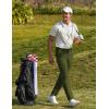 COOFANDY Men Golf Stretch Pant Casual Slim Fit Pant Lightweight Sweatpants with Pocket(Army Green)