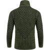 COOFANDY Men Knitted Hoodies Pullover Casual Long Sleeve Slim Fit Turtleneck Sweaters(A- Army Green)