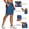 COOFANDY Men’s 3 Pack Athletic Running Shorts Gym Workout Short Quick Dry Sports Short with Pockets(Blue(1 Pack of 1))