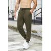 COOFANDY Men’s Athletic Joggers Casual Gym Sweatpants Workout Running Track Pants with Pockets(Army Green)