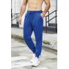 COOFANDY Men’s Athletic Joggers Casual Gym Sweatpants Workout Running Track Pants with Pockets(Royal Blue)
