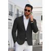 COOFANDY Men’s Blazer Casual Suit Jacket Slim Fit One Button Sport Coats Lightweight Sports Jacket(Black)