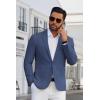 COOFANDY Men’s Blazer Casual Suit Jacket Slim Fit One Button Sport Coats Lightweight Sports Jacket(Navy Blue)