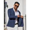 COOFANDY Men’s Blazer Casual Suit Jacket Slim Fit One Button Sport Coats Lightweight Sports Jacket(Navy Blue)