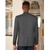 COOFANDY Men’s Casual Blazer Slim Fit Lightweight Sport Coat One Button Suit Jacket(Dark Gray)