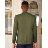 COOFANDY Men’s Casual Blazer Slim Fit Lightweight Sport Coat One Button Suit Jacket(Dark Green)