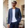 COOFANDY Men’s Casual Blazer Slim Fit Lightweight Sport Coat One Button Suit Jacket(Navy)