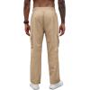 COOFANDY Men’s Casual Cargo Pants Cotton Drawstring Athletic Jogger Sweatpants(Light Brown)