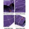 COOFANDY Men’s Casual Dress Shirt Long Sleeve Casual Shirt for Men Button Down Office Shirt(Purple)