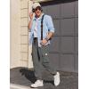 COOFANDY Mens Casual Joggers Pants Stretch Waist Drawstring Cargo Pants Tapered Sweatpants with Pockets