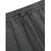 COOFANDY Mens Gym Shorts(Dark Gray/Black)