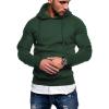 COOFANDY Mens Hoodie Sweatshirts Casual Drawstring Hoodies Fashion Hooded Collar Athletic Pullover with Pocket