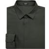 COOFANDY Men’s Muscle Fit Dress Shirts Wrinkle Free Long Sleeve Button Down Shirt Stretch Business Shirt(Dark Green)