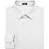 COOFANDY Men’s Muscle Fit Dress Shirts Wrinkle Free Long Sleeve Button Down Shirt Stretch Business Shirt(White)