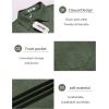 COOFANDY Mens Polo Shirts Short Sleeve Casual Golf Shirt Basic Solid Color Collared T-Shirt Stylish Summer Polo T Shirt(Army Green)