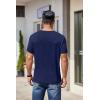 COOFANDY Men’s Short Sleeve T-Shirts Crew Neck Casual Summer T Shirts 1-3 Pack Basic Tee Shirt(A-navy Blue 1pack)