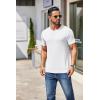 COOFANDY Men’s Short Sleeve T-Shirts Crew Neck Casual Summer T Shirts 1-3 Pack Basic Tee Shirt(C- Black/Dark Grey/White -3 Pack)