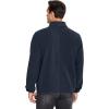 COOFANDY Men’s Soft Polar Fleece Jacket Lightweight Full Zip Jackets Casual Outdoor Warm Jackets Coats with Pockets(Navy Blue)