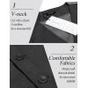 COOFANDY Men’s Suit Vest Slim Fit Business Formal Waistcoat Casual Dress Vest(Dark Gray)