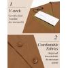 COOFANDY Men’s Suit Vest Slim Fit Business Formal Waistcoat Casual Dress Vest(Light Brown)