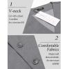 COOFANDY Men’s Suit Vest Slim Fit Business Formal Waistcoat Casual Dress Vest(Light Grey)