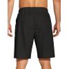 COOFANDY Men’s Summer Beach Shorts Lightweight Elastic Waist Drawstring Casual Shorts with Pocket(Black)