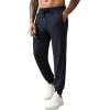 COOFANDY Men’s Sweatpants Joggers Workout Casual Athletic Gym Pants Lightweight Elastic Wasit Sweatpants with Pockets(Navy Blue)