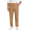 COOFANDY Men Casual Cotton Pants Classic Fit Stretch Chino Pant Flat Front Wrinkle-Free Pants(Khaki)
