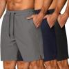 Black/Dark Grey/Navy Blue (1 Pack of 3)